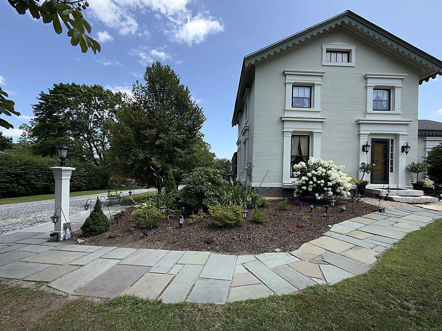 The Snuggery, an 1844 Greek Revival home in Goshen, Connecticut